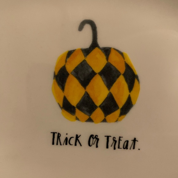 New Rae Dunn Artisan Collection Halloween 🎃 Theme 5pc Plate Set - Picture 10 of 15